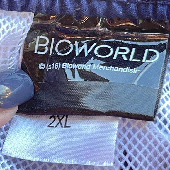 Flag Swim Trunks Mens XXL 2X Red White Blue Patriotic Beach Shorts - Picture 3 of 5